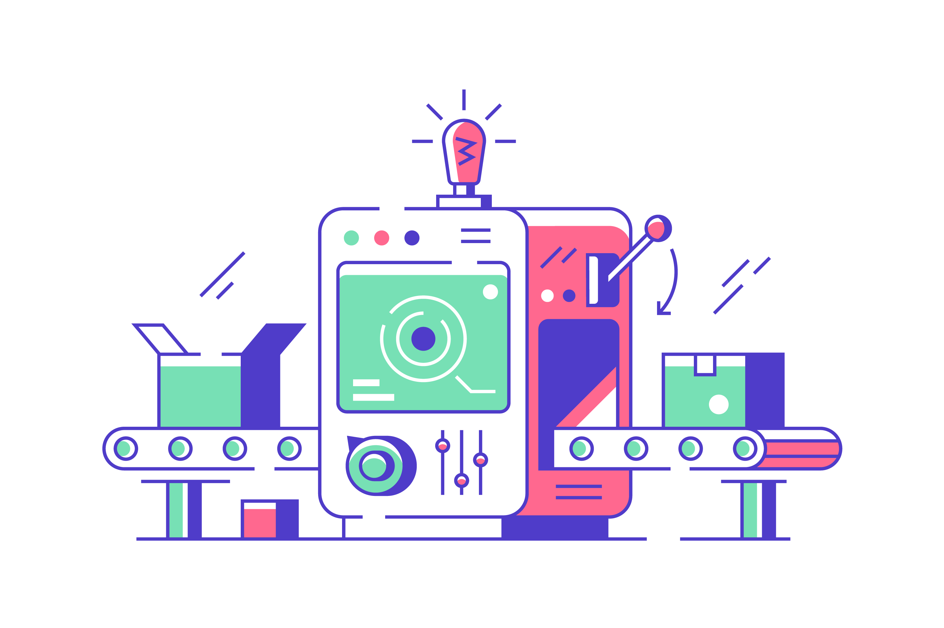 Image of a conveyor belt